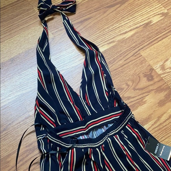 Forever 21 Navy Culotte Jumpsuit - Picture 6 of 6